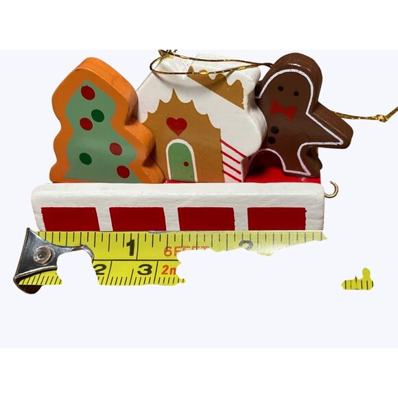 Avon Gift Collection Christmas Train Cookie Car Ornament - Picture 7 of 11